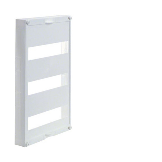 Hager US31A3 Berührungsschutzabdeckung, universN, 450x250mm, 3x 12PLE, Schlitzabstand 125mm