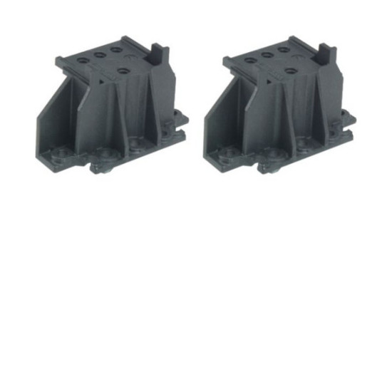 Hager UZ00Z5 Isolierstück, universN, erhöht, für Hutschienen, 2 Stück