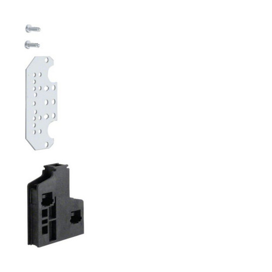 Hager UZ02S2 PE/N-Schienenträger, universN,  2 Stück