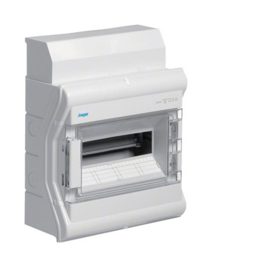 Hager VE112DN Kleinverteiler, vector, APV, IP65, 12PLE, mit Rangierkanal