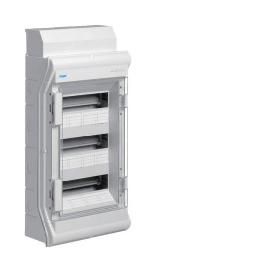 Hager VE312DN Kleinverteiler, vector, APV, IP65, 36PLE, mit Rangierkanal