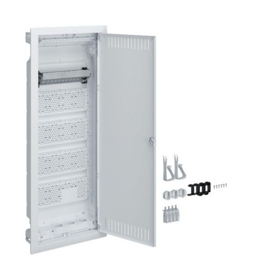 Hager VU60NW Multimedia, volta, UPV, 5-reihig, mit geschlitzter Stahlblechtür