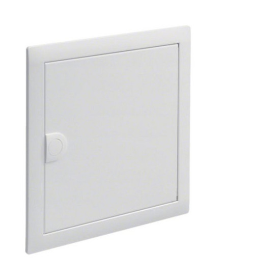 Hager VZ101N Blendrahmen, Volta, 1reihig, mit Tür, RAL 9010