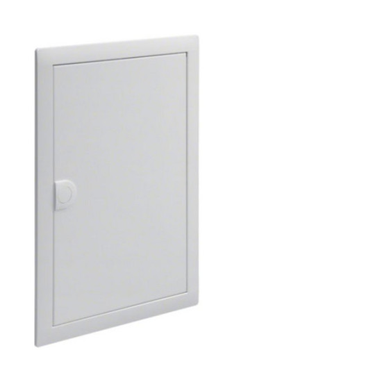 Hager VZ102N Blendrahmen, Volta, 2reihig, mit Tür, RAL 9010