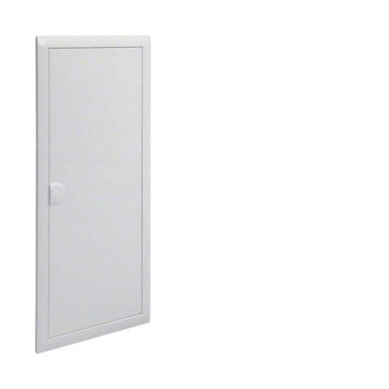 Hager VZ104N Blendrahmen, Volta, 4reihig, mit Tür, RAL 9010