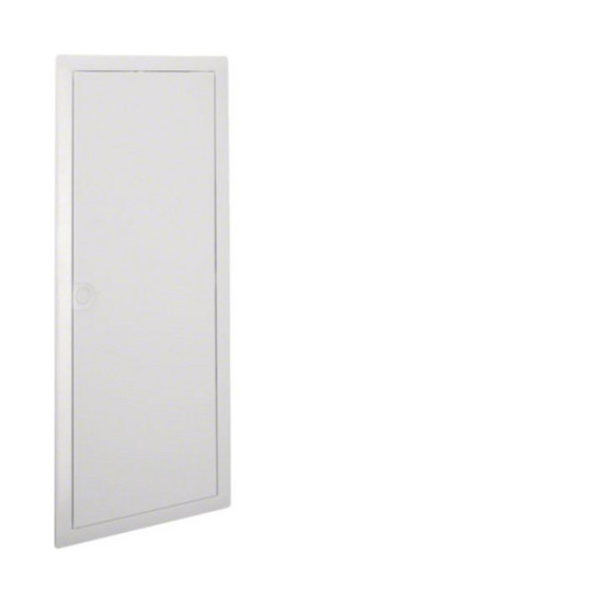 Hager VZ105N Blendrahmen, Volta, 5reihig, mit Tür, RAL 9010