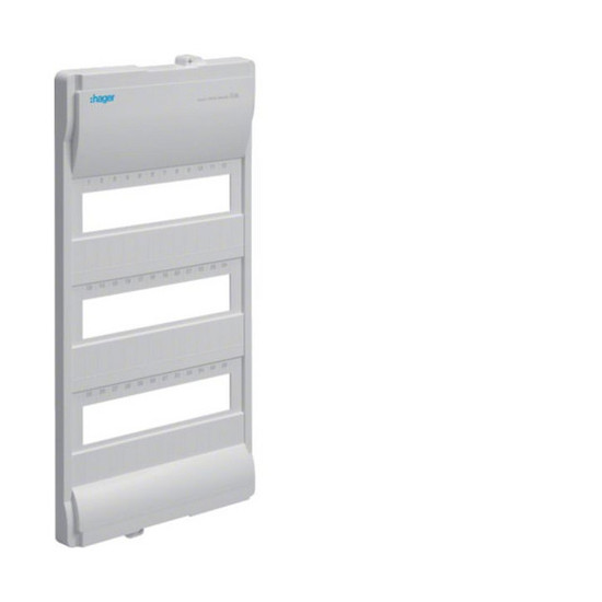 Hager VZ223N Geräteabdeckung Volta UPV/HWV 3-reihig