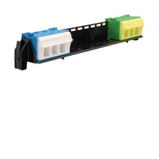 Hager VZ461 Klemmenträger Volta QuickConnect bestückt 1R