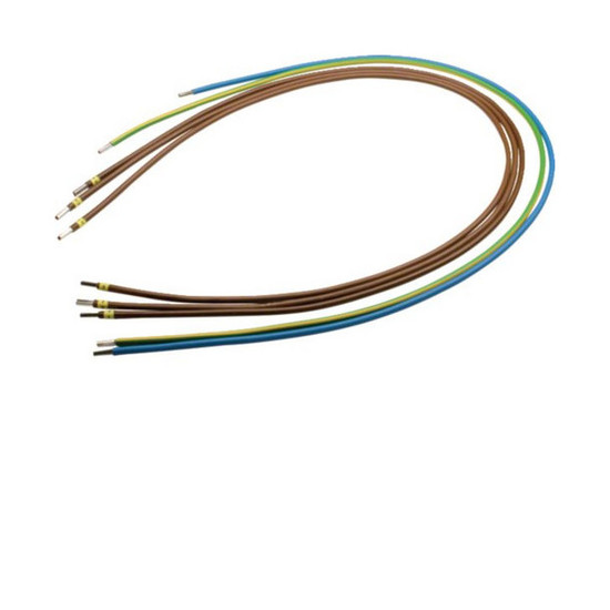 Hager Y891F Abgangskabelbaum, univZ, 16 mm², 5P, L1,L2,L3,N,PE, 1300,1300,1300,1200,1300,H/H