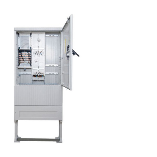 Hager ZAS207BD25A Zähleranschlusssäule 207, universZ, 2 ZP, 3Punkt, 5-pol, Leerfeld, Basis, APZ