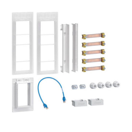 Hager ZM01MS Verbindungssatz, universZ, eHZ, Schrank/Schrank, inkl. WAN-Verbindung