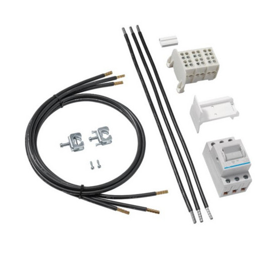 Hager ZY01PV Bestückungspaket,universZ,10mm², PV-Über./Kaskade,ZTP 450mm bis 32A Dauerstrom