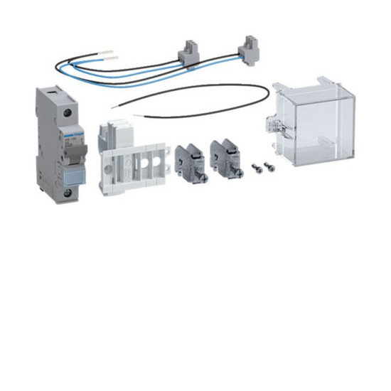Hager ZY5N2LS Bestückungspaket für Spgsversorgung APZ/RfZ, f. Bauhöhe 1400mm, LS 6A im NAR