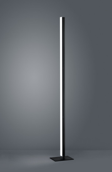 Helestra VENTA LED Stehleuchte 31W dimmbar IP30 90Ra Warmweiss Mattschwarz 170cm Made in Germany 17/1505.22