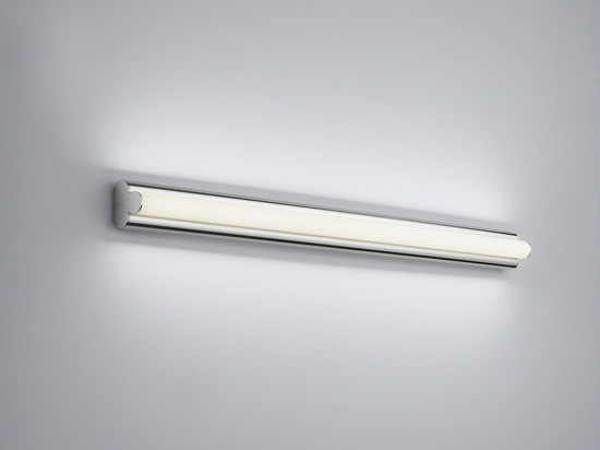 Helestra LOOM-2 LED Wandleuchte 18W IP44 90Ra Steuerbare Lichtfarbe, warm-/neutralweiss Chrom Stahl satiniert