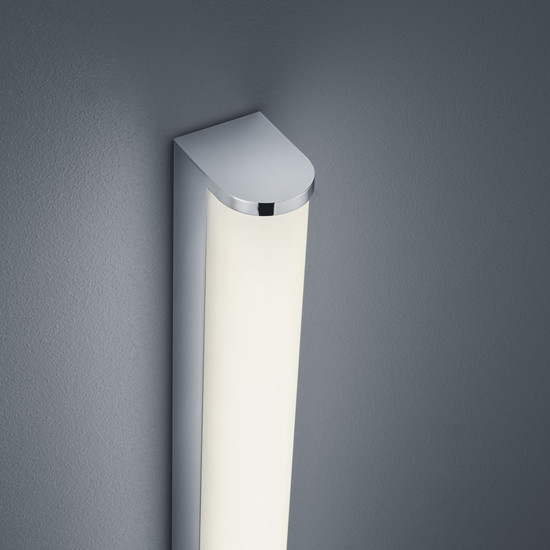 Helestra PONTO LED Wandleuchte 24W IP44 90Ra Warmweiss Chrom 18/1835.04