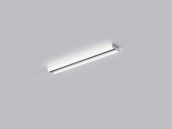 Helestra LOOM LED Wand- und Deckenleuchte 24W IP44 90Ra Steuerbare Lichtfarbe, warm-/neutralweiss Chrom Stahl satiniert