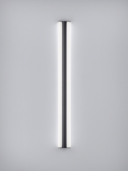 Helestra LOOM LED Wand- und Deckenleuchte 36W IP44 90Ra Steuerbare Lichtfarbe, warm-/neutralweiss Mattschwarz Stahl satiniert