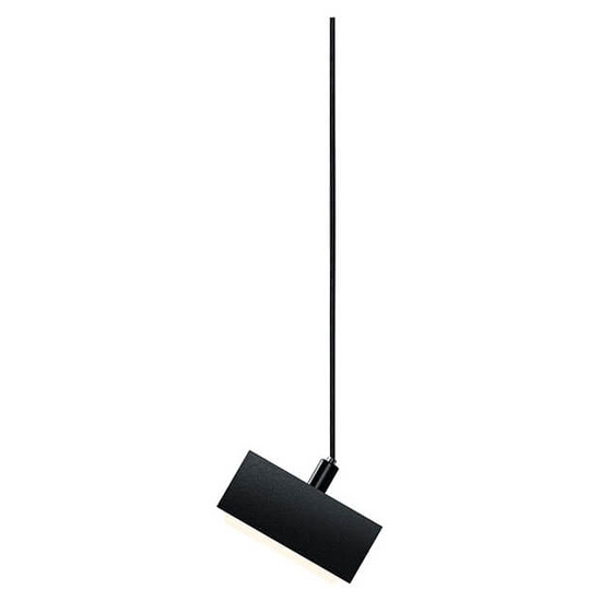 Hell LED Pendelleuchte Queens 2.0 dimmbar 34W CCT steuerbare Lichtfarbe stufenlos warm- bis tageslichtweiss 95Ra Schwarz 121x3,5cm 20606/1-06