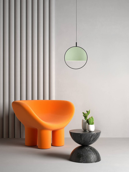 Hell Hoop LED Pendelleuchte Warmweiß Dimmbar 60-180cm >90Ra Mintgrün 20694/1-57