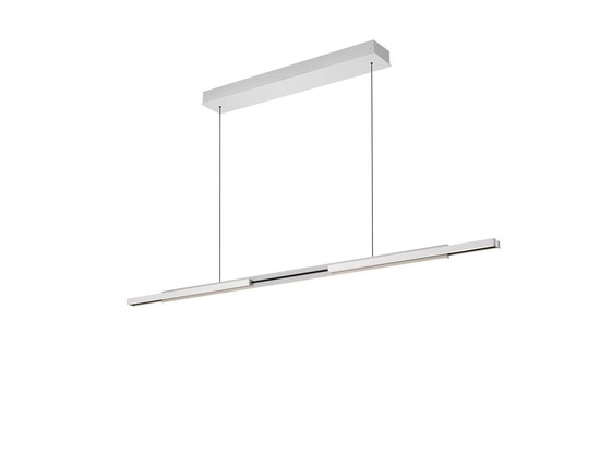 Hell Whippy LED Pendelleuchte 6-fach steuerbare Lichtfarbe Dimmbar 30-150cm >90Ra Alu 20718/1-36