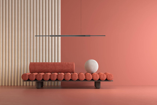 Hell Whippy LED Pendelleuchte 6-fach steuerbare Lichtfarbe Dimmbar 30-150cm >90Ra Anthrazit 20718/1-39