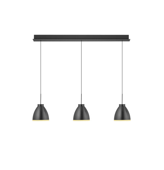 Hell Henry LED Pendelleuchte 3-fach Warmweiß Dimmbar 30-150cm >90Ra Anthrazit 20721/3-39