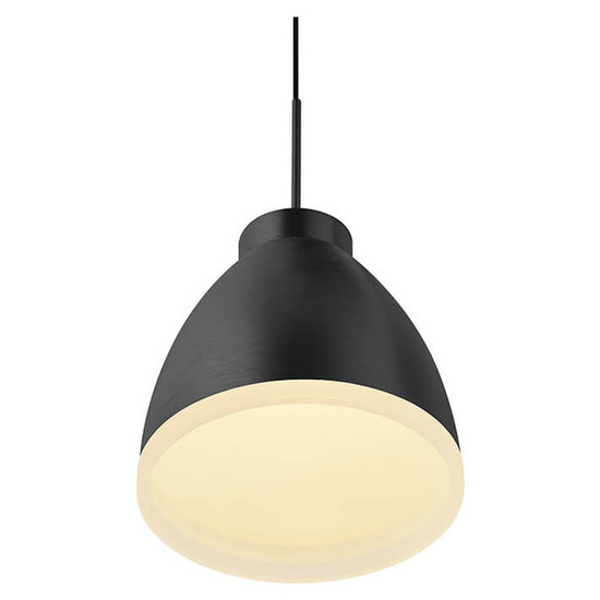 Hell LED Pendelleuchte Henry dimmbar 18W warmweiss 90Ra B-Link Anthrazit matt Ø46cm 20722/3-39