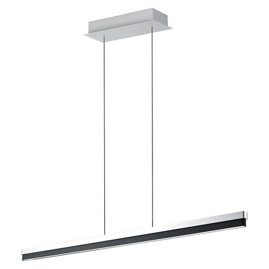 Hell LED Pendelleuchte Minou dimmbar 44W CCT steuerbare Lichtfarbe 3-stufig extrawarm- bis neutralweiss 90Ra Alu matt 100x13cm 20737/1-37