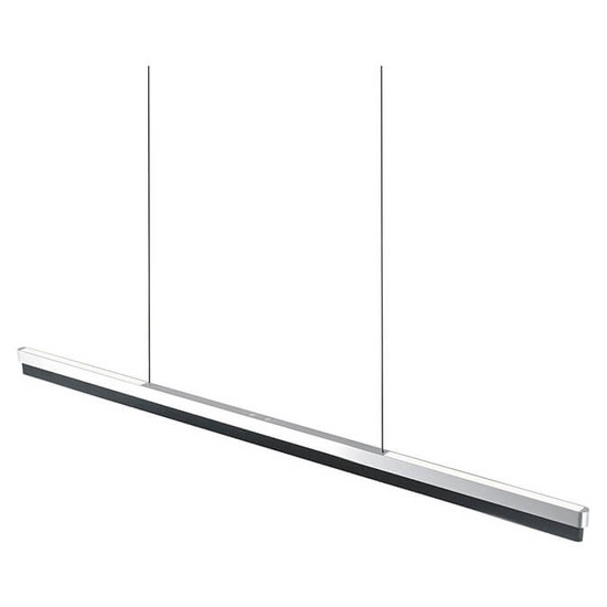 Hell LED Pendelleuchte Minou dimmbar 44W CCT steuerbare Lichtfarbe 3-stufig extrawarm- bis neutralweiss 90Ra Alu matt 100x13cm 20737/1-37