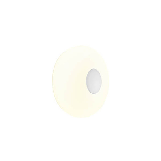 Hell LED Wandleuchte Siena dimmbar 11,5W Dim to Warm extrawarm- bis warmweiss 90Ra Weiß Opalglas Ø20cm 40321/1-07