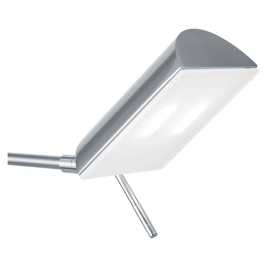 Hell LED Tischleuchte Graz dimmbar 12,8W warmweiss Nickel matt 60cm 50290/1-92