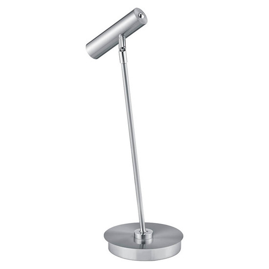 Hell LED Tischleuchte Tom dimmbar 6W warmweiss Nickel matt 50cm 50352/1-92