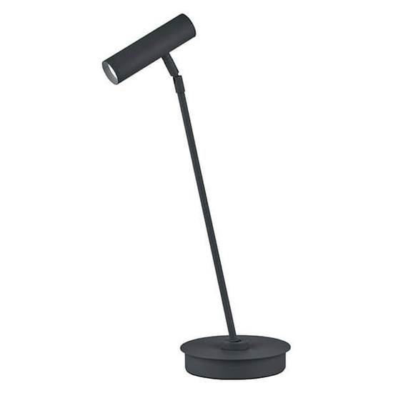 Hell LED Tischleuchte Tom Pro dimmbar 7,5W CCT steuerbare Lichtfarbe 3-stufig extrawarm- bis neutralweiss 90Ra Schwarz 50cm 50441/1-06