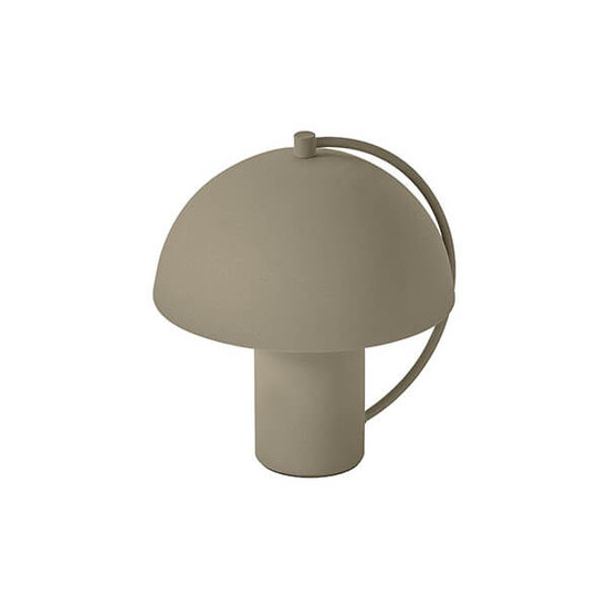 Hell LED Akku-Tischleuchte Hedda dimmbar 1,5W CCT steuerbare Lichtfarbe 2-stufig extrawarm- bis warmweiss 90Ra Olivgrün 17,5cm 50456/1-43