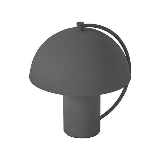 Hell LED Akku-Tischleuchte Hedda dimmbar 2W CCT steuerbare Lichtfarbe 2-stufig extrawarm- bis warmweiss 90Ra Schwarz 27cm 50457/1-06