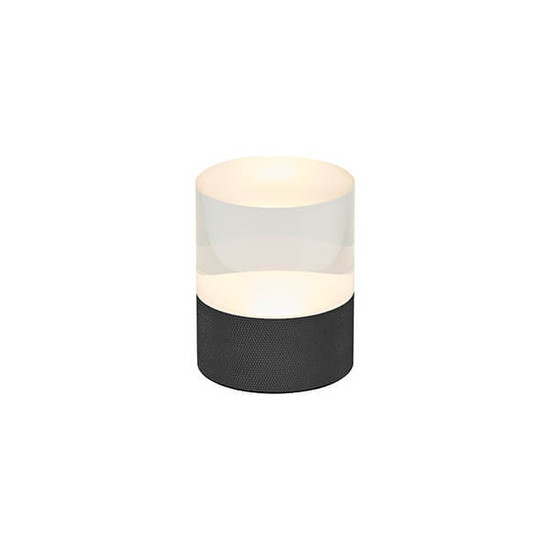 Hell LED Akku-Tischleuchte Trophy dimmbar 1,8W CCT steuerbare Lichtfarbe 2-stufig extrawarm- bis warmweiss 90Ra Schwarz 10cm 50458/1-06