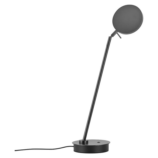 Hell LED Tischleuchte Stance dimmbar 12W CCT steuerbare Lichtfarbe 3-stufig extrawarm- bis neutralweiss 90Ra Schwarz 50cm 50476/1-06