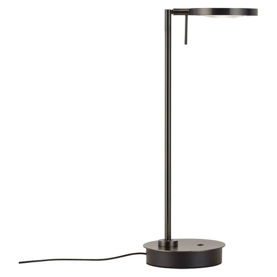 Hell LED Tischleuchte Stance dimmbar 12W CCT steuerbare Lichtfarbe 3-stufig extrawarm- bis neutralweiss 90Ra Bronze 50cm 50476/1-15