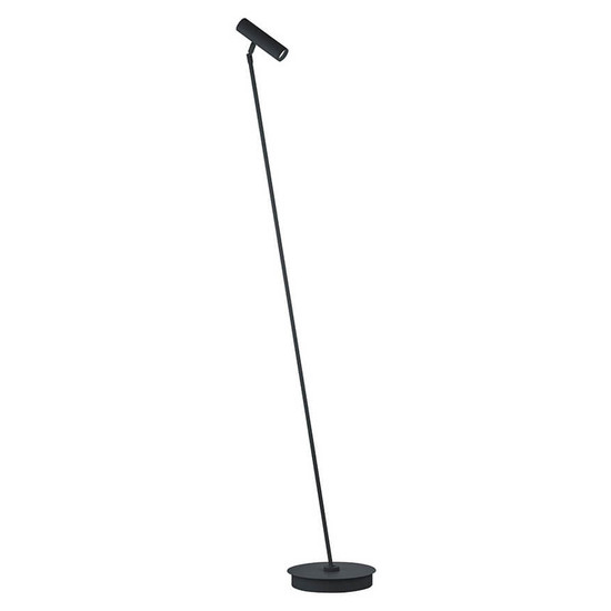 Hell LED Stehleuchte Tom Pro dimmbar 7,5W CCT steuerbare Lichtfarbe 3-stufig extrawarm- bis neutralweiss 90Ra Schwarz 140cm 60550/1-06
