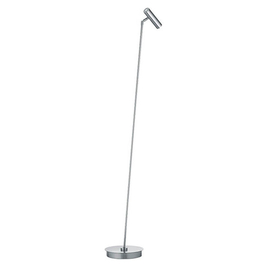 Hell LED Stehleuchte Tom Pro dimmbar 7,5W CCT steuerbare Lichtfarbe 3-stufig extrawarm- bis neutralweiss 90Ra Nickel matt 140cm 60550/1-92