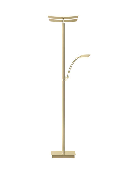 Hell Andy LED Stehleuchte 2-fach steuerbare Lichtfarbe Dimmbar 38,2cm CCT >90Ra Champagner 60556/2-86