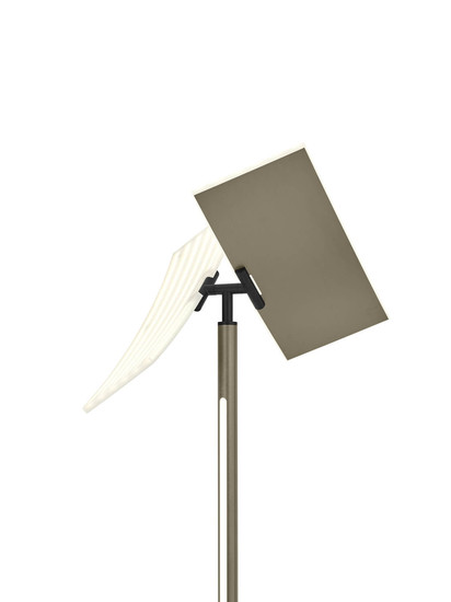 Hell Twice LED Stehleuchte steuerbare Lichtfarbe Dimmbar 38cm CCT >90Ra Bronze 60568/1-15