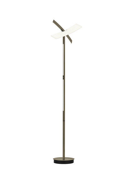 Hell Twice LED Stehleuchte steuerbare Lichtfarbe Dimmbar 38cm CCT >90Ra Bronze 60568/1-15