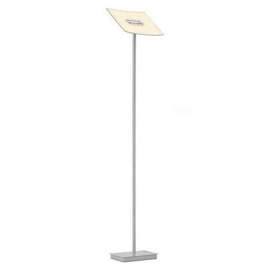 Hell LED Stehleuchte Modena X dimmbar 36W warmweiss 90Ra Nickel matt 180cm 60577/1-92