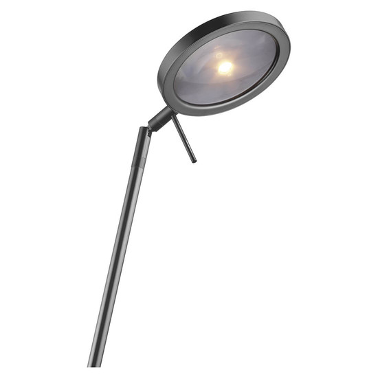 Hell LED Stehleuchte Stance dimmbar 12W CCT steuerbare Lichtfarbe 3-stufig extrawarm- bis neutralweiss 90Ra Schwarz 135cm 60589/1-06