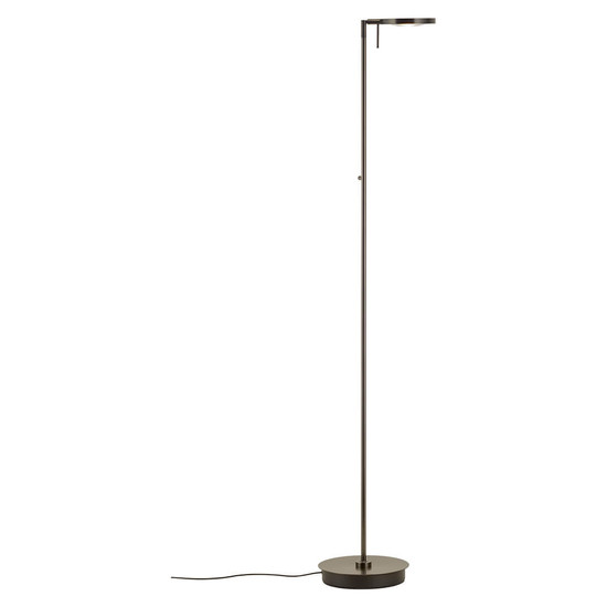Hell LED Stehleuchte Stance dimmbar 12W CCT steuerbare Lichtfarbe 3-stufig extrawarm- bis neutralweiss 90Ra Bronze 135cm 60589/1-15