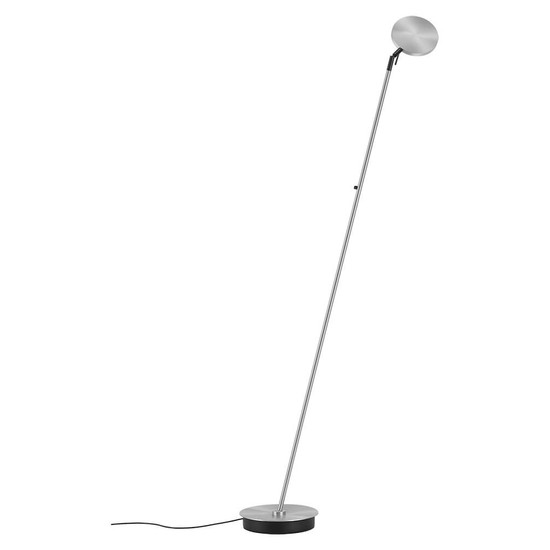 Hell LED Stehleuchte Stance dimmbar 12W CCT steuerbare Lichtfarbe 3-stufig extrawarm- bis neutralweiss 90Ra Alu matt 135cm 60589/1-37