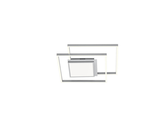 Hell Karo LED Deckenleuchte steuerbare Lichtfarbe Dimmbar CCT 90Ra Alu 70622/1-37