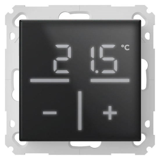 Homematic IP Glas-Wandthermostat - HmIP-WGT-A schwarz 161570A0